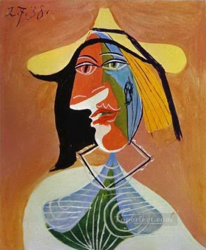 Pablo Picasso Painting - Retrato de una joven 2 1938 Pablo Picasso